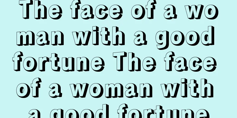 The face of a woman with a good fortune The face of a woman with a good fortune