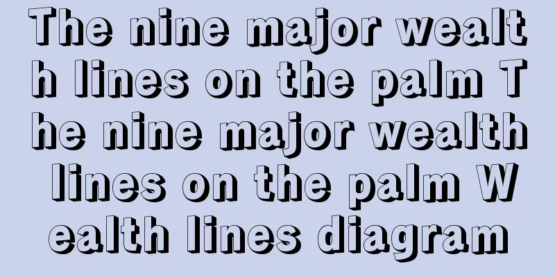 The nine major wealth lines on the palm The nine major wealth lines on the palm Wealth lines diagram