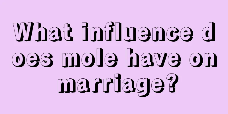 What influence does mole have on marriage?