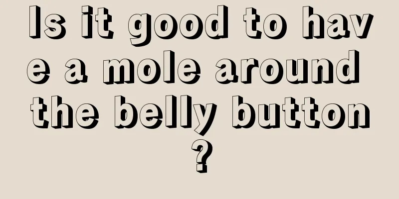 Is it good to have a mole around the belly button?