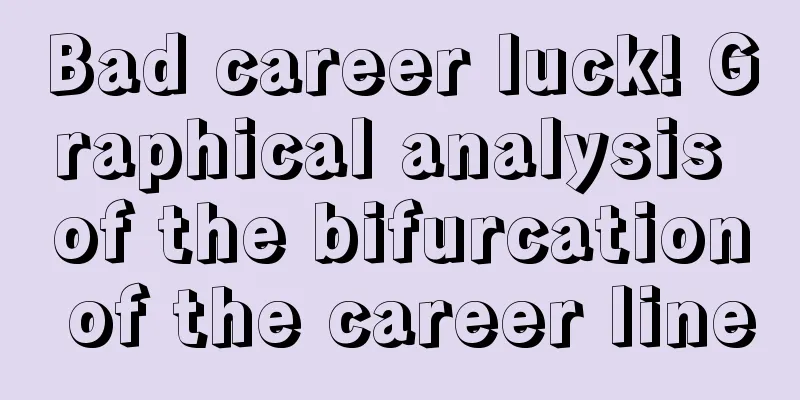 Bad career luck! Graphical analysis of the bifurcation of the career line