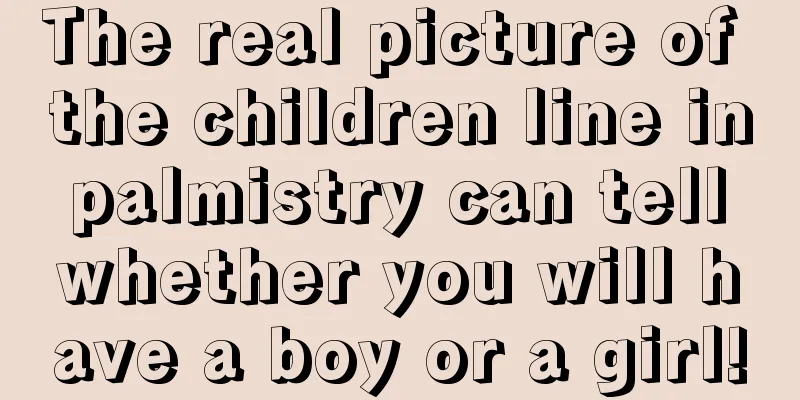 The real picture of the children line in palmistry can tell whether you will have a boy or a girl!