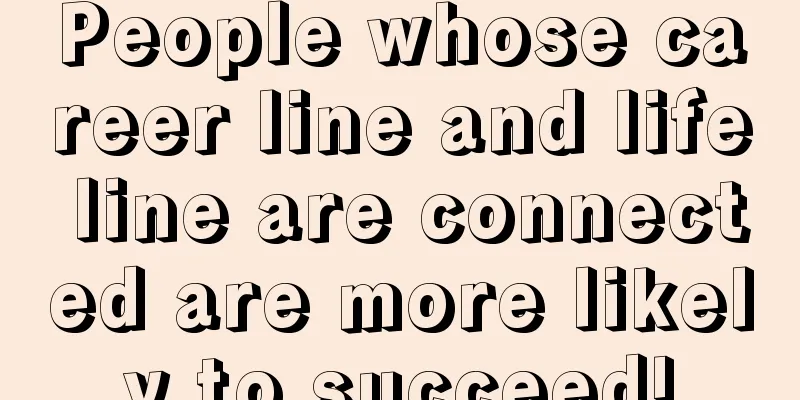 People whose career line and life line are connected are more likely to succeed!