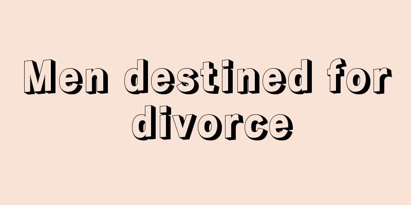 Men destined for divorce