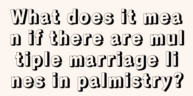 What does it mean if there are multiple marriage lines in palmistry?