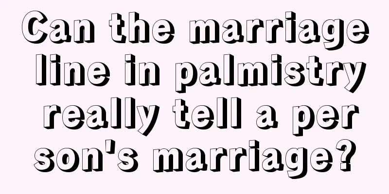 Can the marriage line in palmistry really tell a person's marriage?