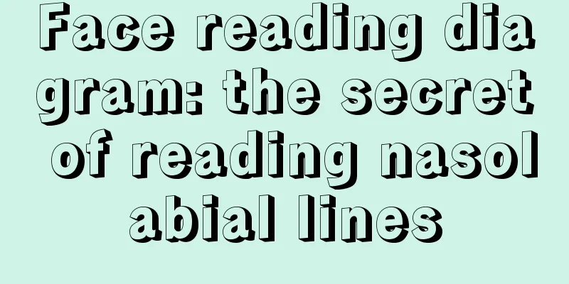 Face reading diagram: the secret of reading nasolabial lines