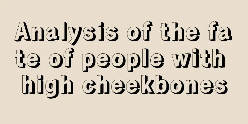 Analysis of the fate of people with high cheekbones