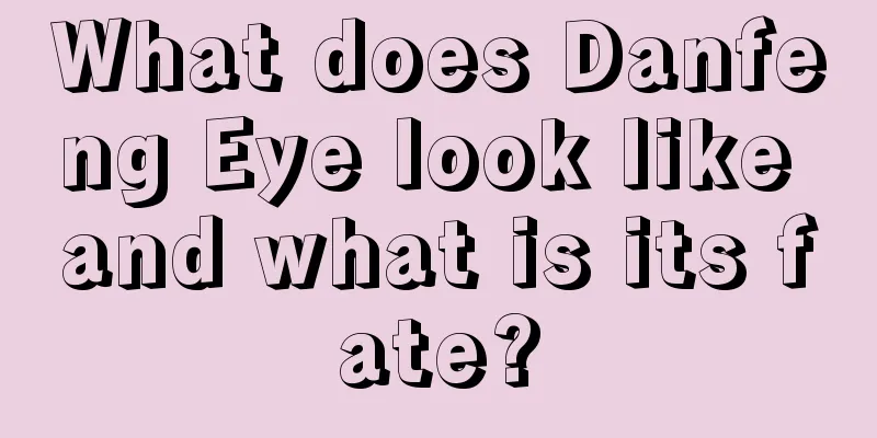 What does Danfeng Eye look like and what is its fate?