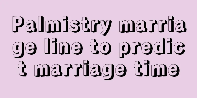 Palmistry marriage line to predict marriage time