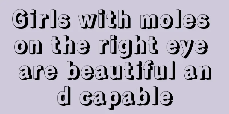 Girls with moles on the right eye are beautiful and capable