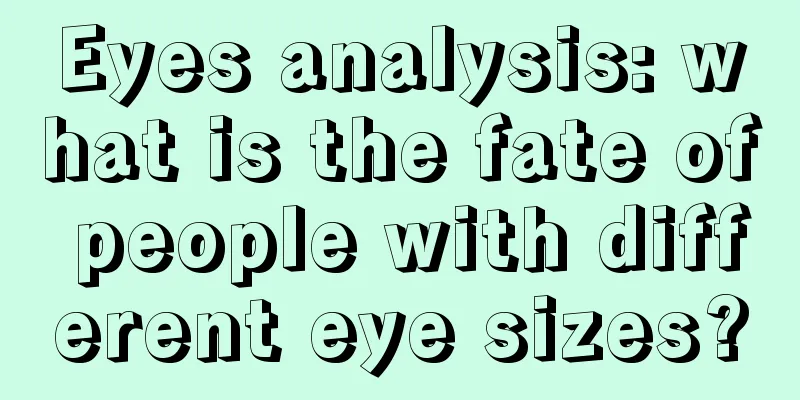 Eyes analysis: what is the fate of people with different eye sizes?