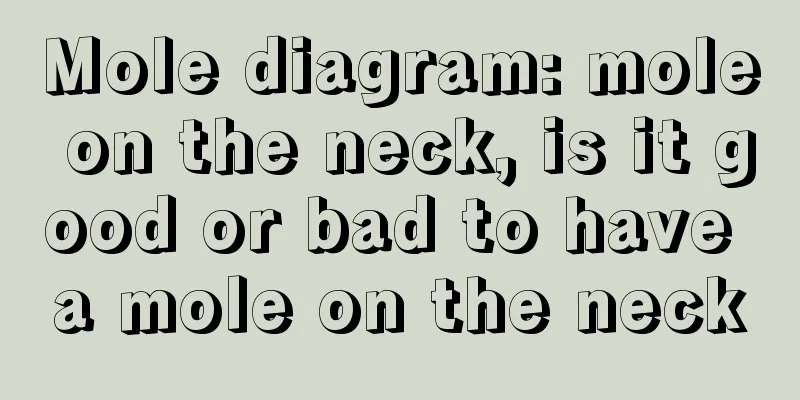 Mole diagram: mole on the neck, is it good or bad to have a mole on the neck