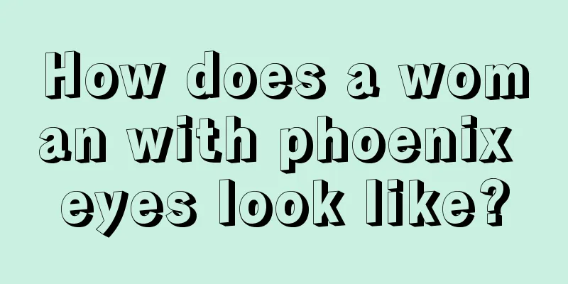 How does a woman with phoenix eyes look like?