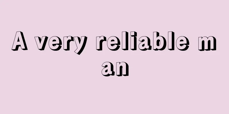 A very reliable man