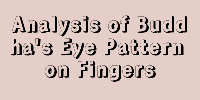 Analysis of Buddha's Eye Pattern on Fingers