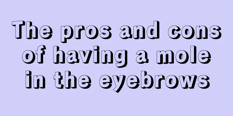 The pros and cons of having a mole in the eyebrows