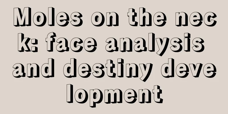 Moles on the neck: face analysis and destiny development