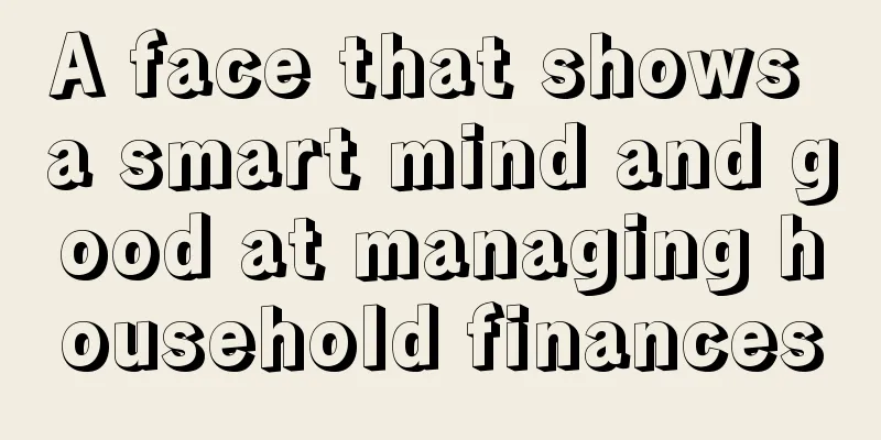 A face that shows a smart mind and good at managing household finances