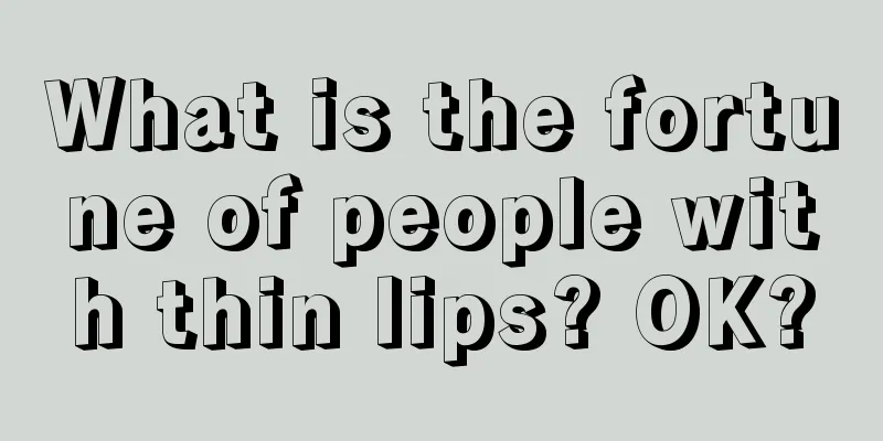 What is the fortune of people with thin lips? OK?