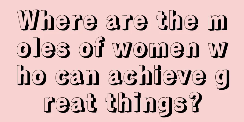 Where are the moles of women who can achieve great things?