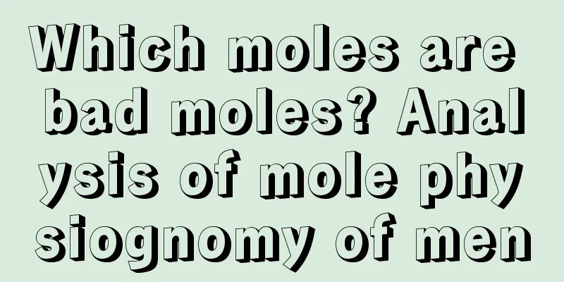Which moles are bad moles? Analysis of mole physiognomy of men