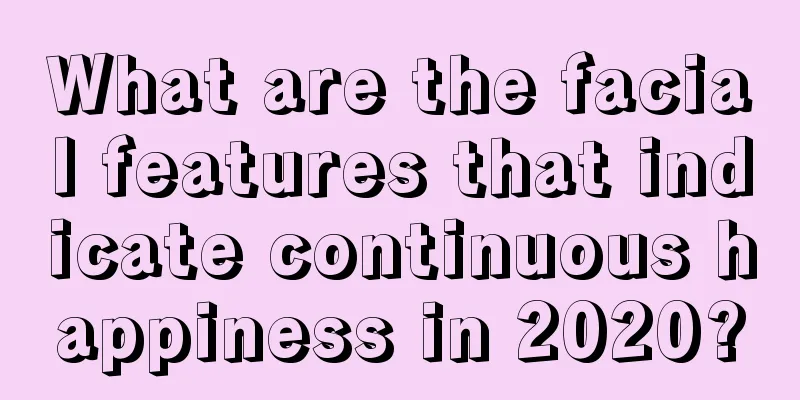 What are the facial features that indicate continuous happiness in 2020?