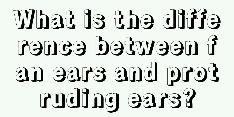 What is the difference between fan ears and protruding ears?