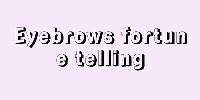 Eyebrows fortune telling
