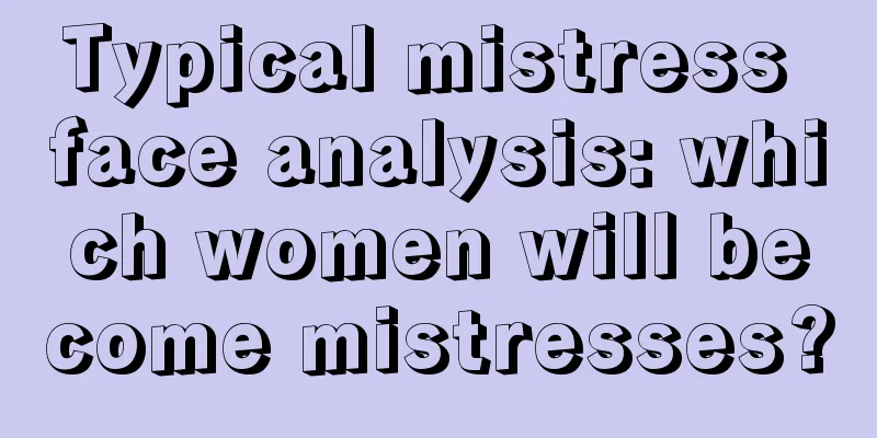 Typical mistress face analysis: which women will become mistresses?