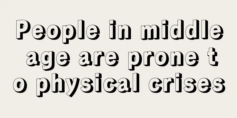 People in middle age are prone to physical crises