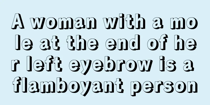 A woman with a mole at the end of her left eyebrow is a flamboyant person
