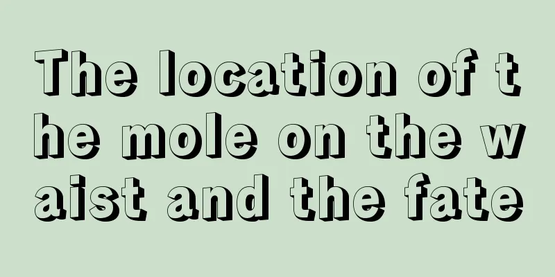 The location of the mole on the waist and the fate