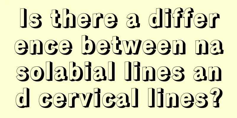 Is there a difference between nasolabial lines and cervical lines?