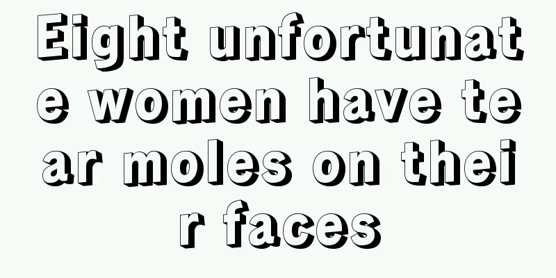 Eight unfortunate women have tear moles on their faces