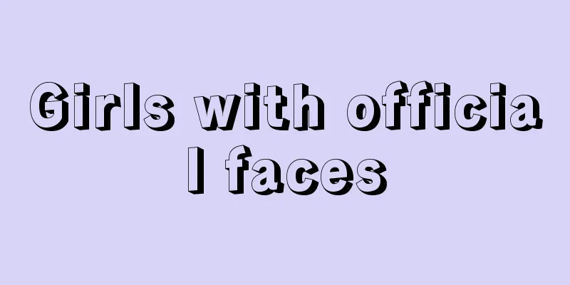 Girls with official faces