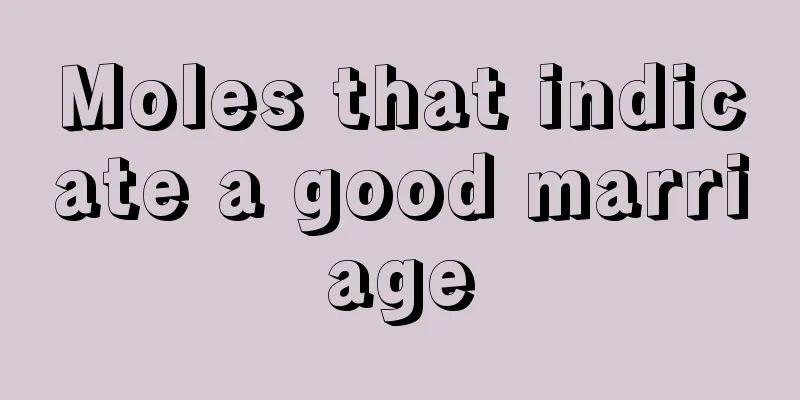 Moles that indicate a good marriage