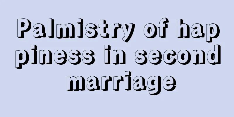 Palmistry of happiness in second marriage