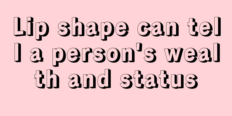 Lip shape can tell a person's wealth and status