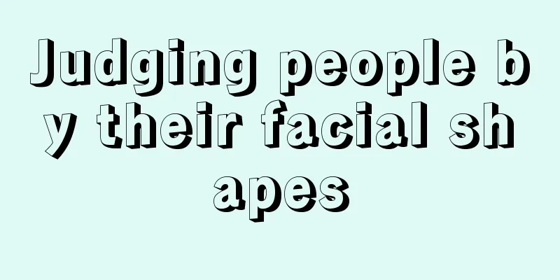 Judging people by their facial shapes