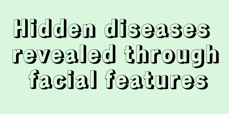 Hidden diseases revealed through facial features