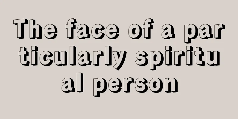 The face of a particularly spiritual person