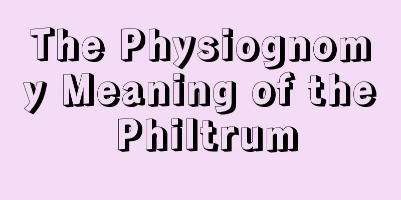 The Physiognomy Meaning of the Philtrum