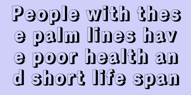 People with these palm lines have poor health and short life span