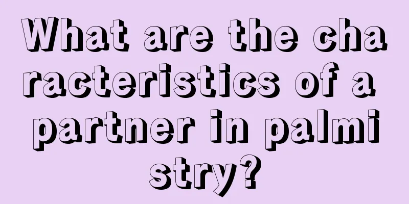 What are the characteristics of a partner in palmistry?