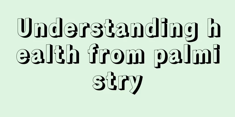Understanding health from palmistry