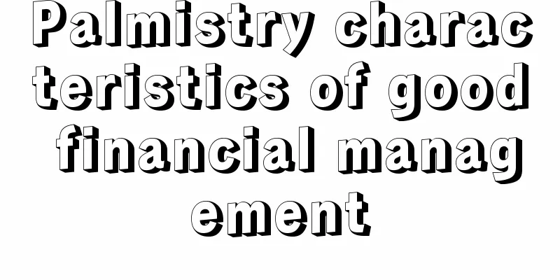 Palmistry characteristics of good financial management