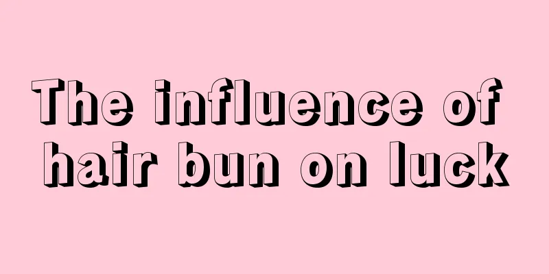 The influence of hair bun on luck