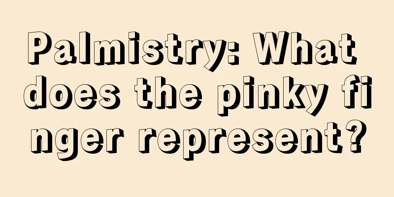 Palmistry: What does the pinky finger represent?