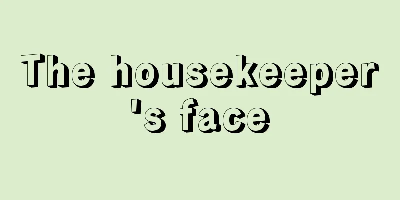 The housekeeper's face
